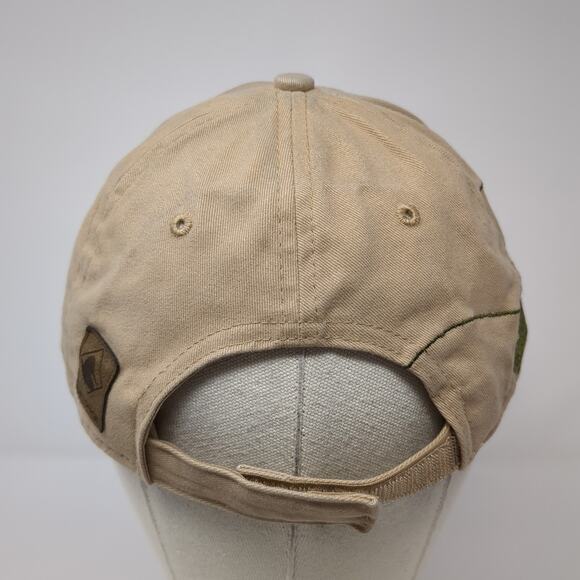 Louie's Landing Moose Lake WI Baseball Cap Brown One Size Adjustable Dri-Duck - Picture 6 of 9